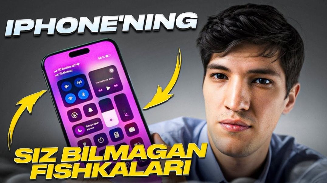 iPhone'ning siz bilmagan TOP 15 ta fishkalari (2024)